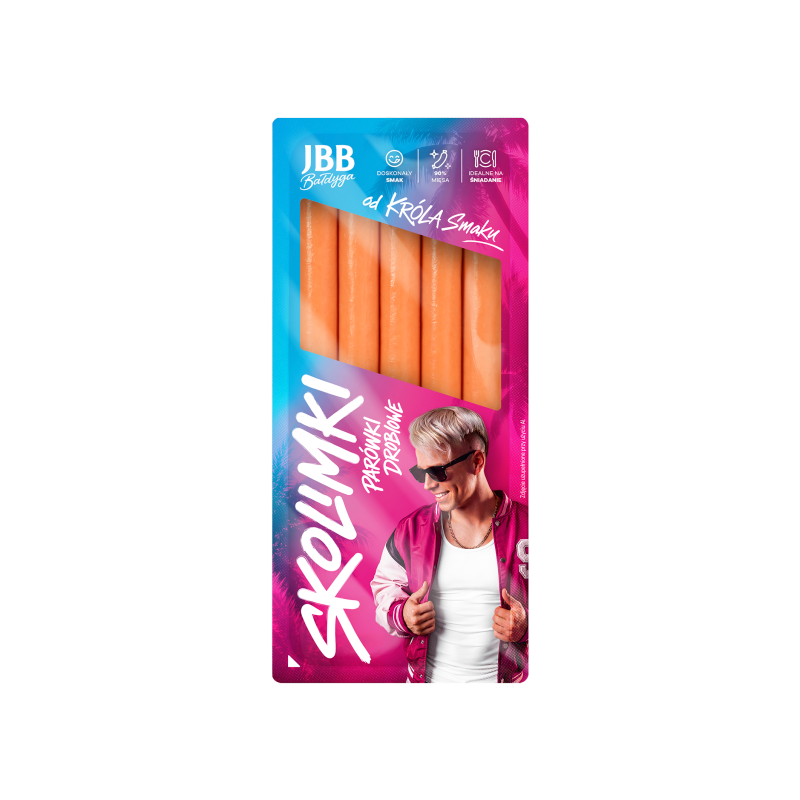 PARÓWKI SKOLIMKI DROBIOWE 140 G