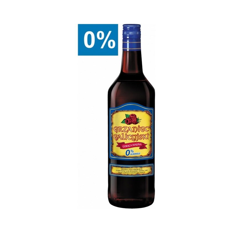 Wino grzane Gorąca Malina bezalkoholowe 0,0%  Grzaniec Galicyjski 1 l