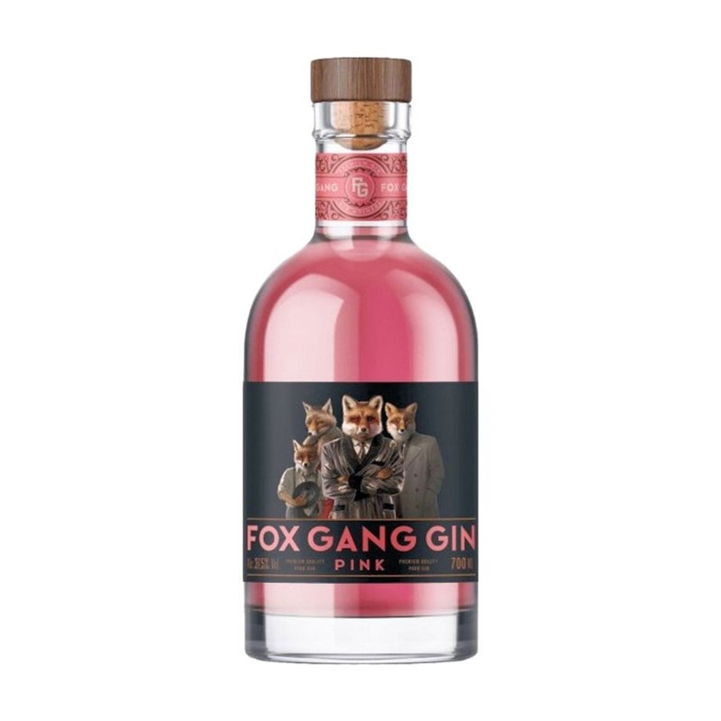 Gin Pink alk.37.5% obj. FoxGang 700 ml