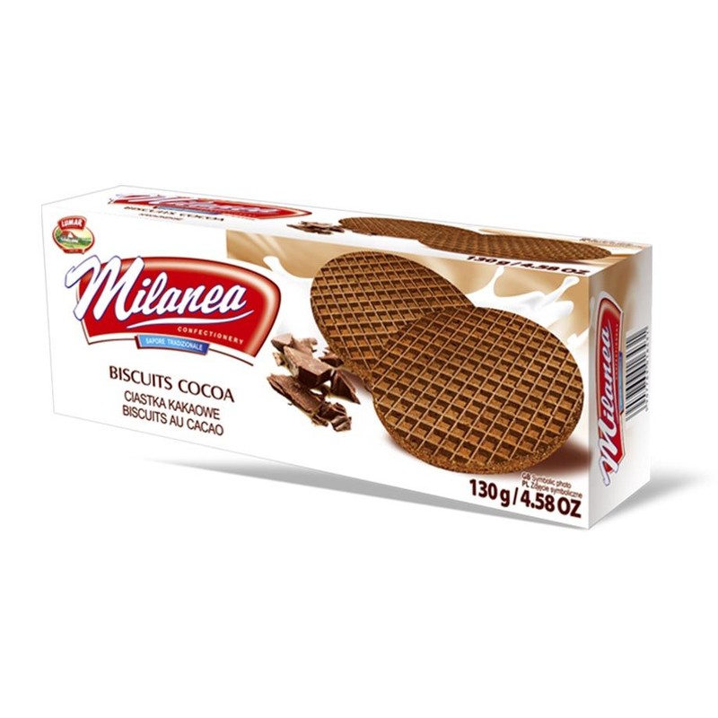 Ciastka kakaowe Milanea    Lumar 130 g