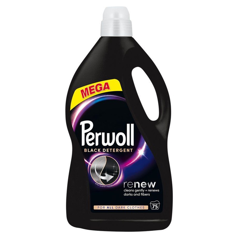 Płyn do prania czarnych tkanin Black Detergent 75 prań Perwoll 3,75 l