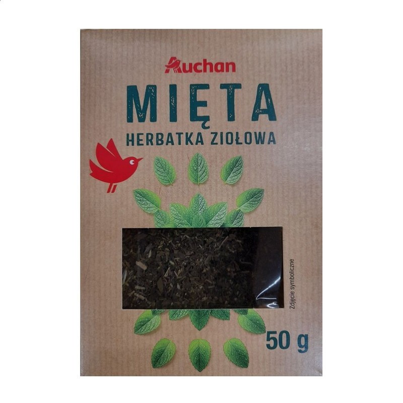 Mięta herbatka ziołowa Auchan 50 g