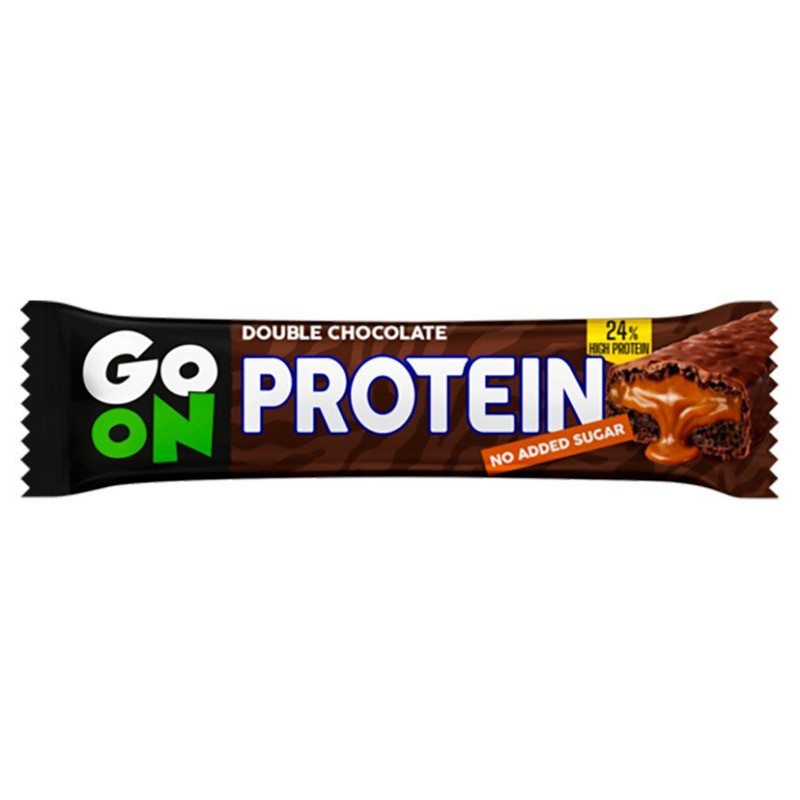 Baton proteinowy o smaku czekoladowym Go On 45 g