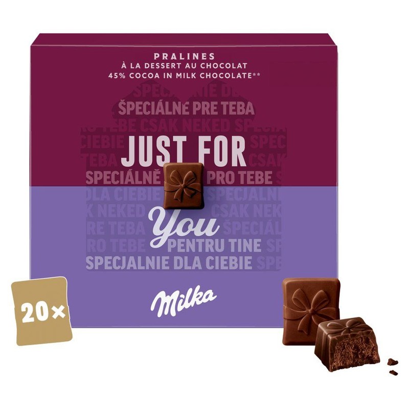 Praliny mleczne Just for You Milka 110 g
