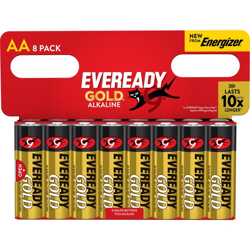 Baterie AA DHP8 Gold EVEREADY 8 sztuk