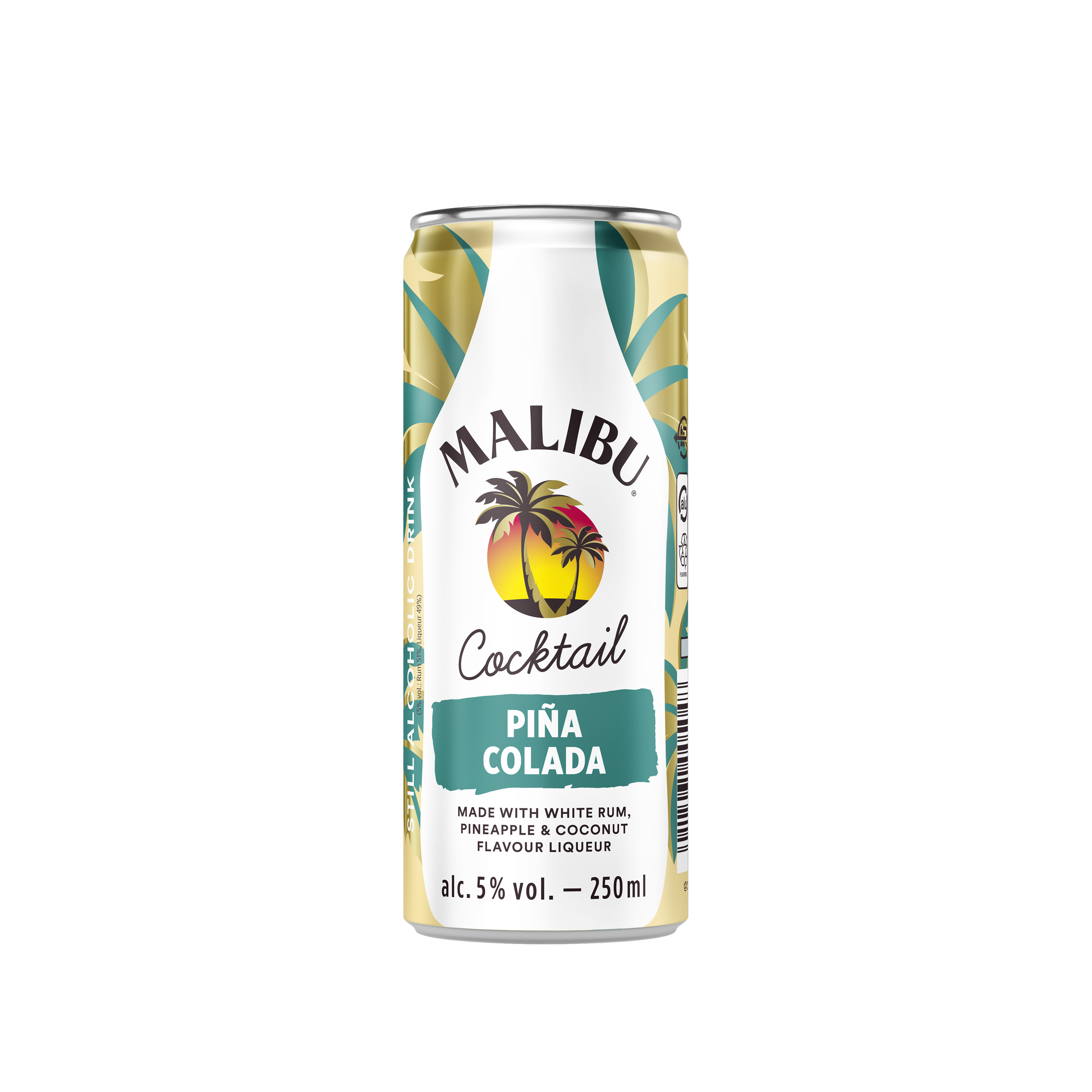 Malibu Pina Colada 5% 250 Ml