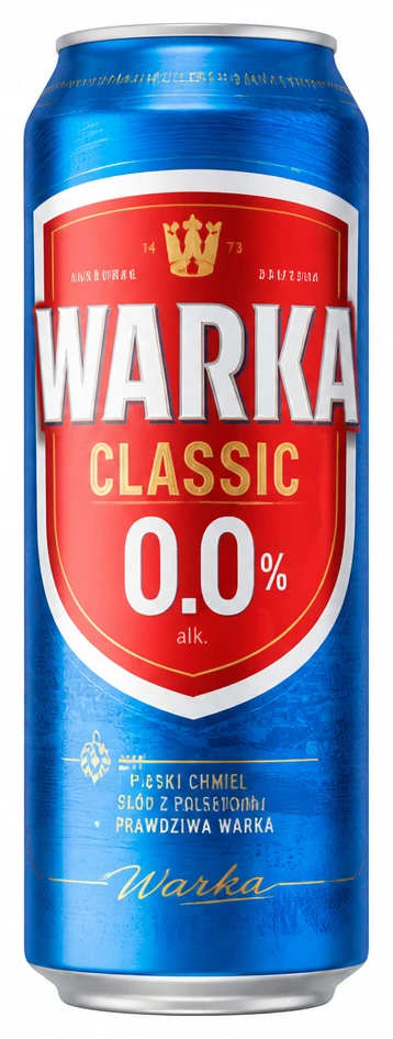 Piwo Warka Classic, Classic 0.0%