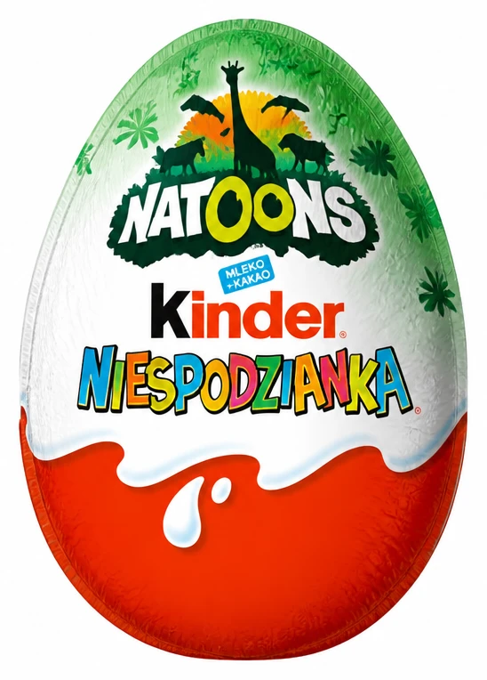 Jajko Kinder Niespodzianka Natoons