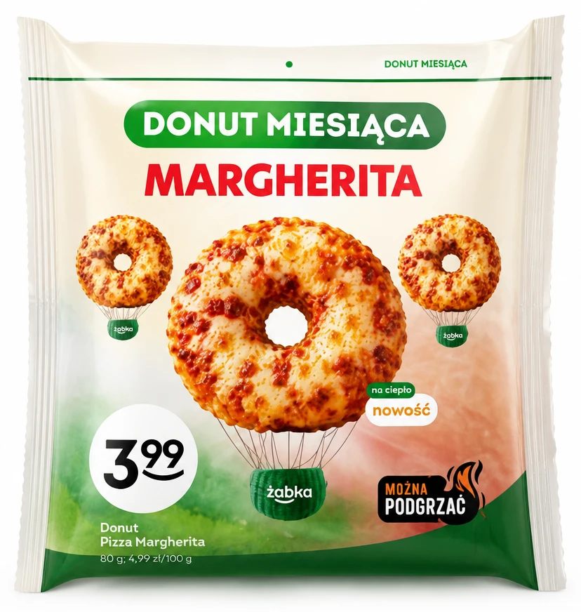 Donut Pizza Margherita
