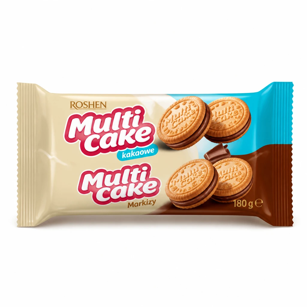 Markizy Multicake kakaowe Roshen 180g