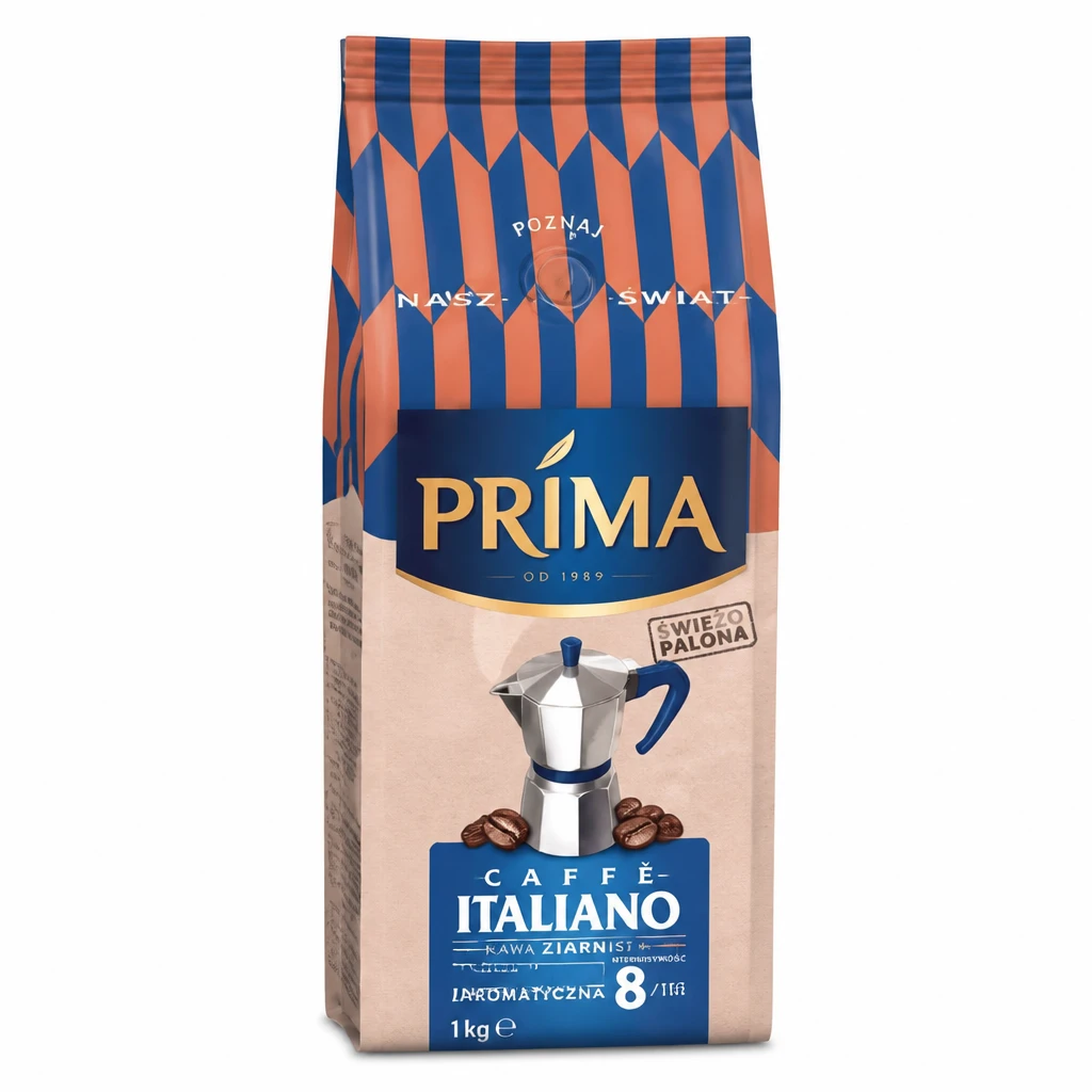 Kawa ziarnista Prima Italiano 1kg