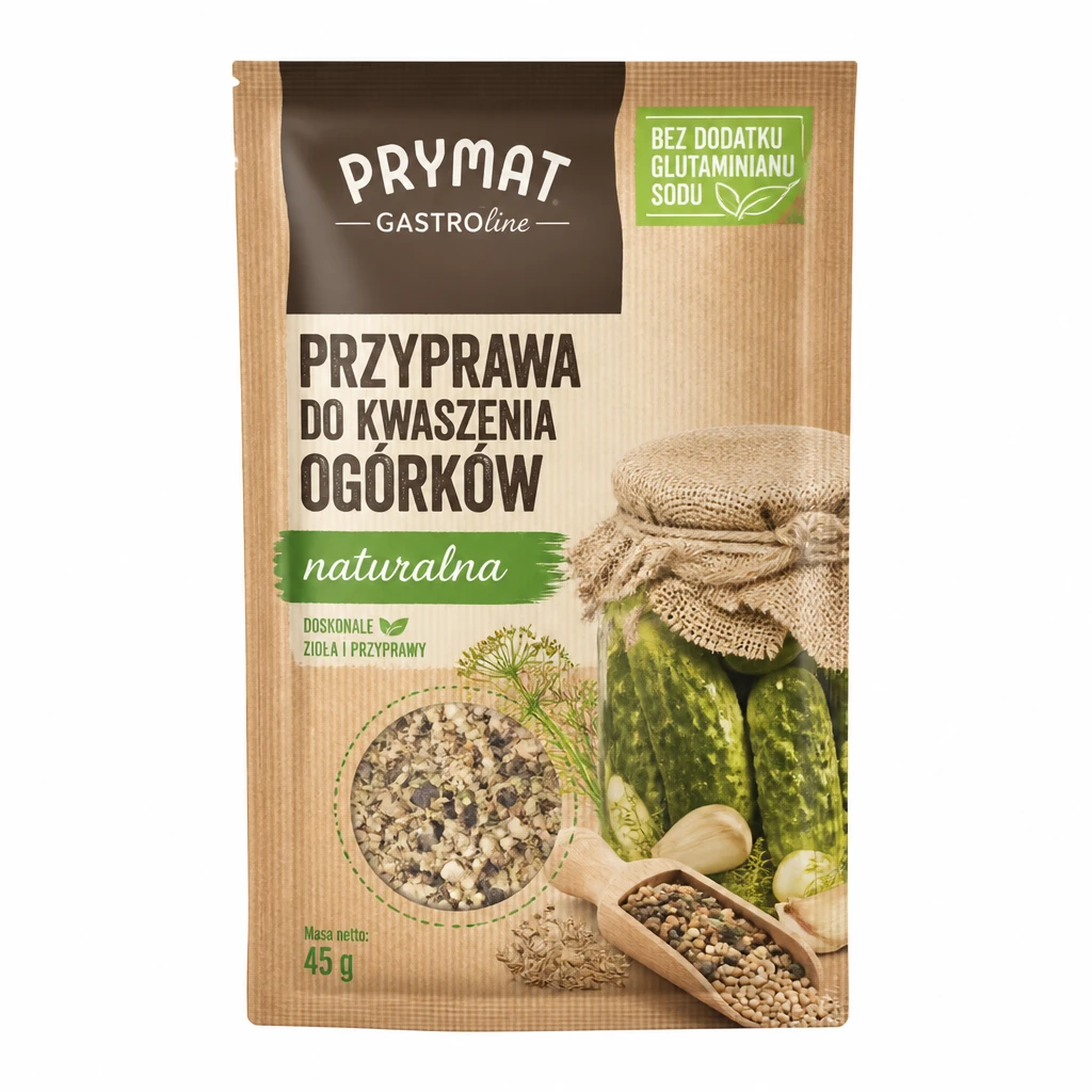 Przyprawa do kwaszenia ogórków Natural 45g