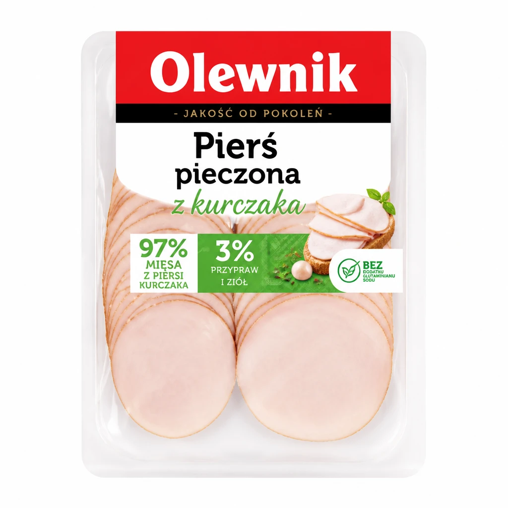 Pierś pieczona z kurczaka Olewnik 100g