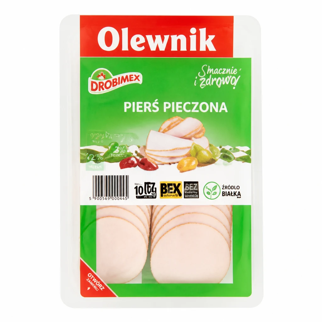 Pierś pieczona Drobimex 100g