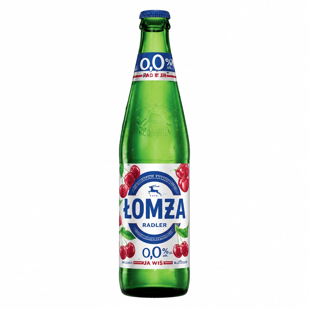 Napój piwny Łomża Radler ja wiś 0,5l 0% but. bzzw.