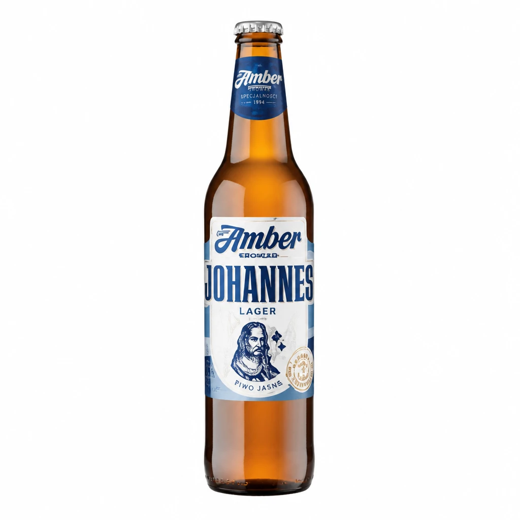 Piwo Amber Johannes 0,5l 6,5% but. zw.