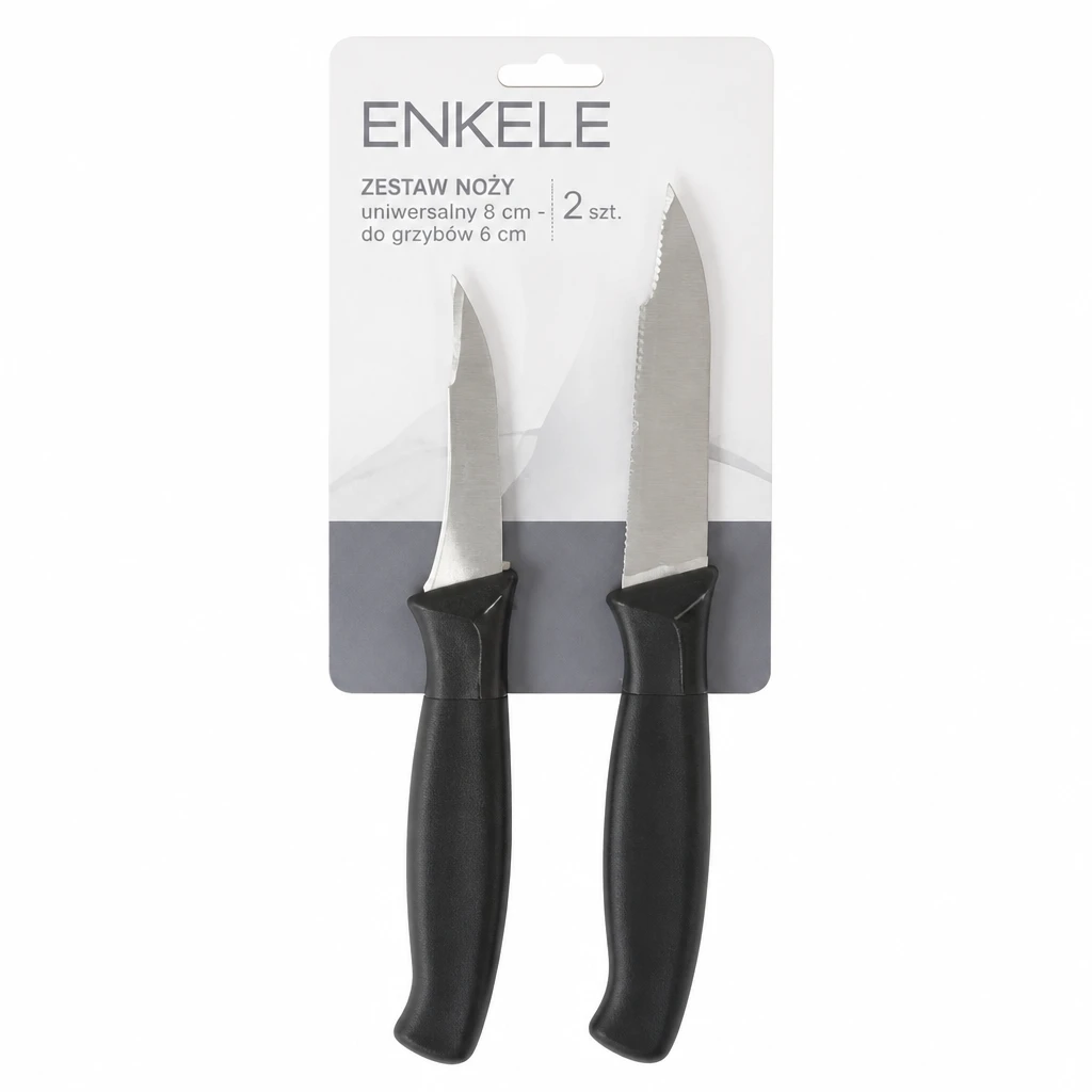 Zestaw noży uniwersalny 8cm do grzybów 6cm Enkele