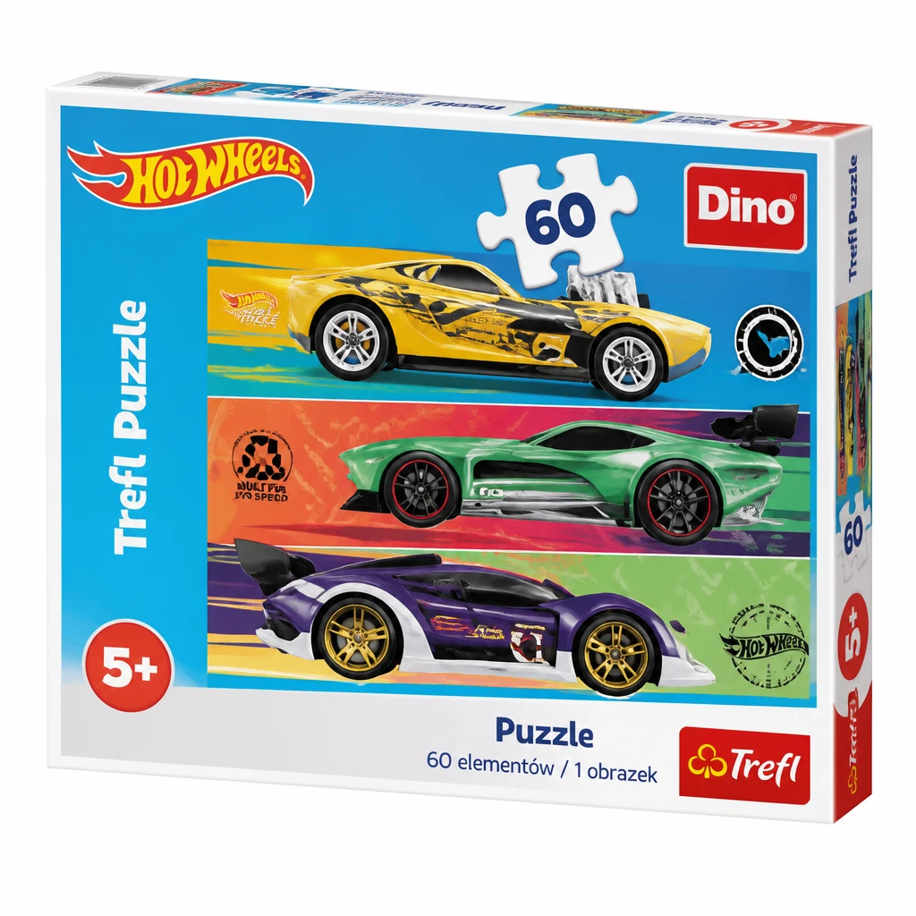 Zabawka puzzle 60 ele. mix