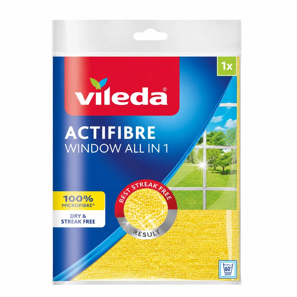 Ściereczka okienna actifibre 1szt Vileda