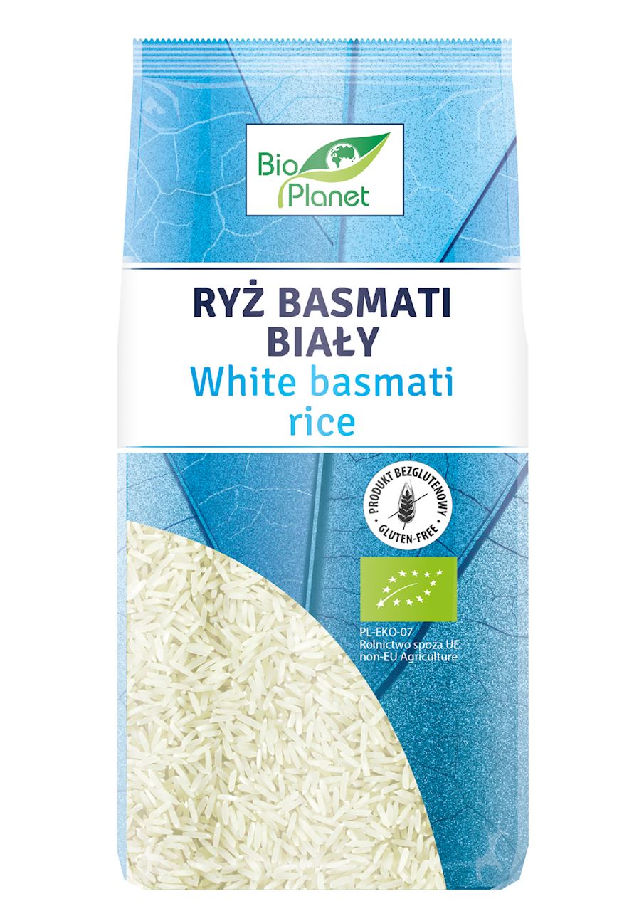 Ryż basmati biały bezglutenowy BIO