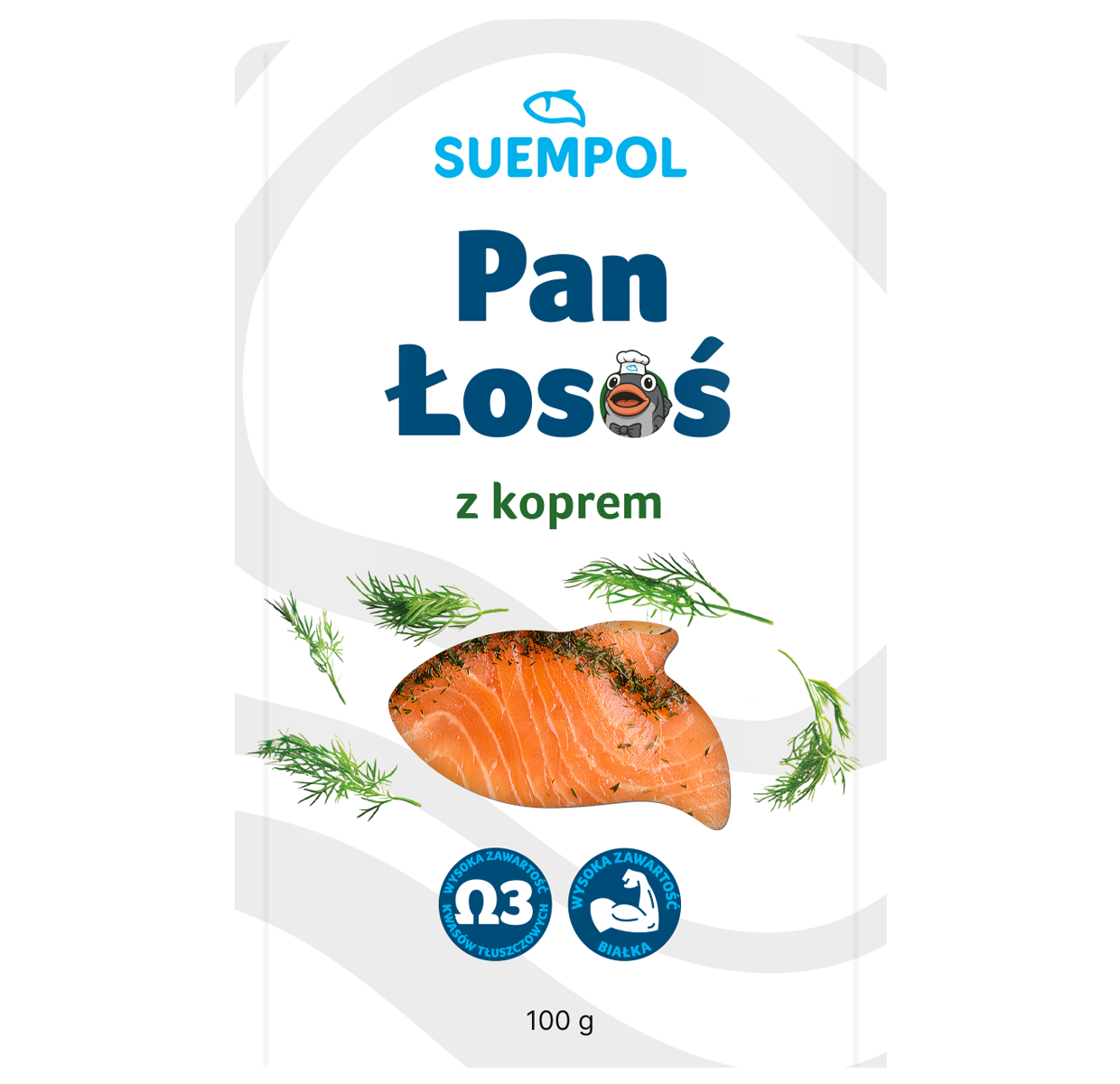 Pan łosoś z koprem