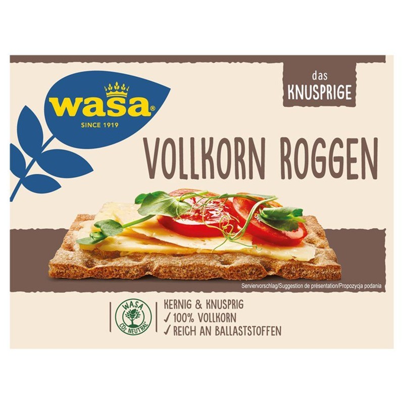 Pieczywo chrupkie pełnoziarniste Wasa 260 g