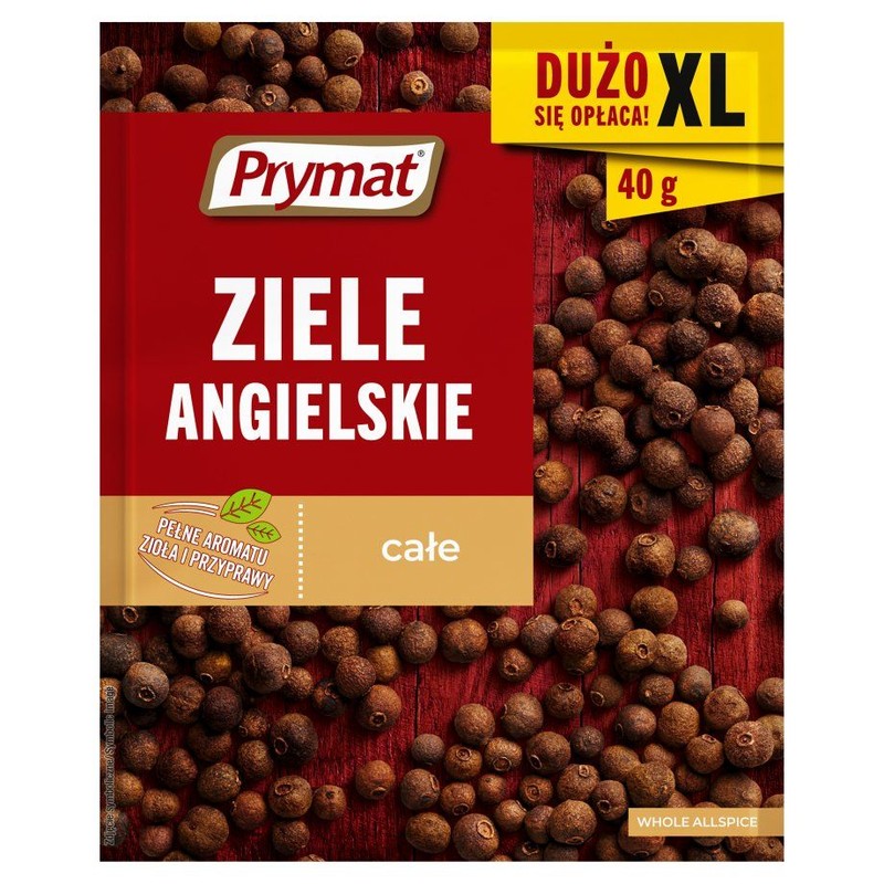 Ziele angielskie całe Prymat 40 g