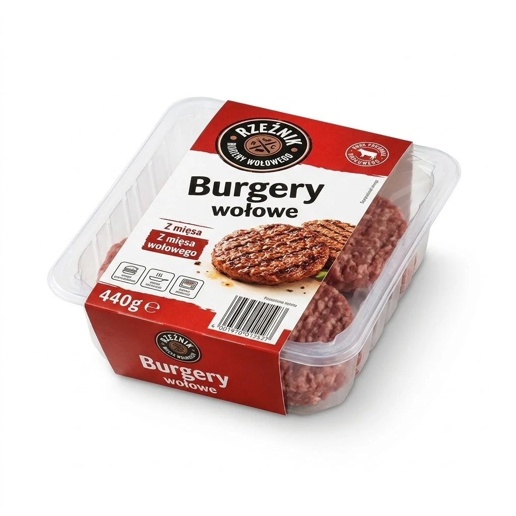 RZEŹNIK Burgery wołowe