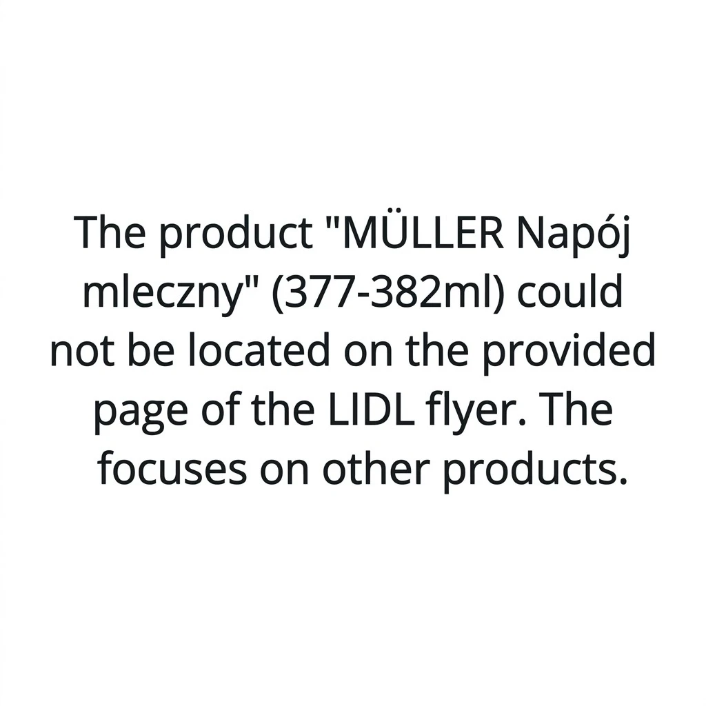 MÜLLER Napój mleczny