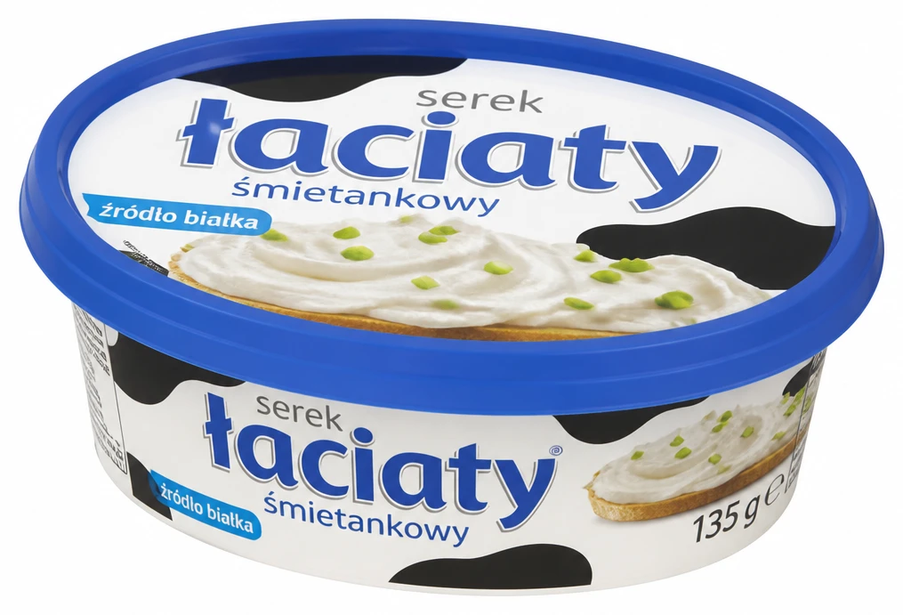 ŁACIATY Serek śmietankowy różne rodzaje
