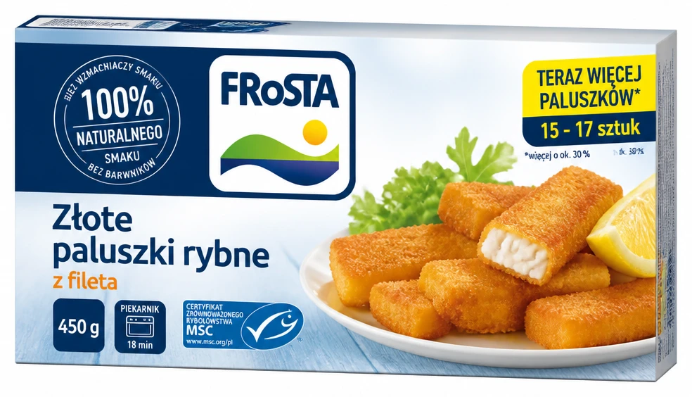 FROSTA Złote paluszki rybne