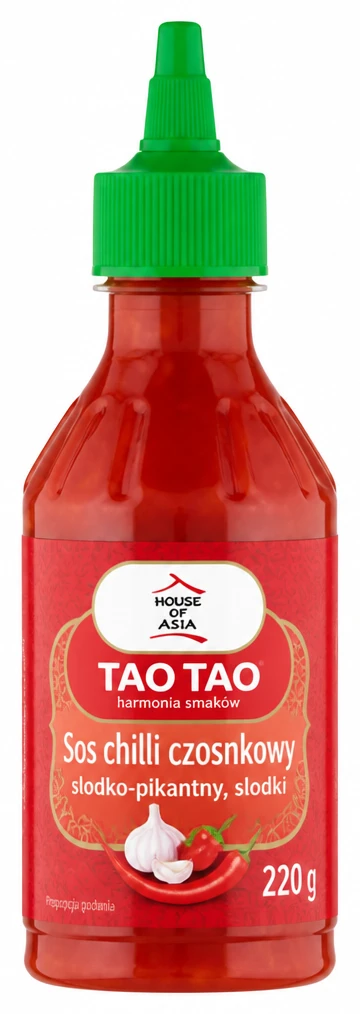 TAO TAO Sos chilli czosnkowy, słodko-pikantny, słodki
