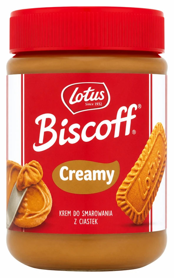 BISCOFF LOTUS Krem do smarowania Creamy lub Crunchy