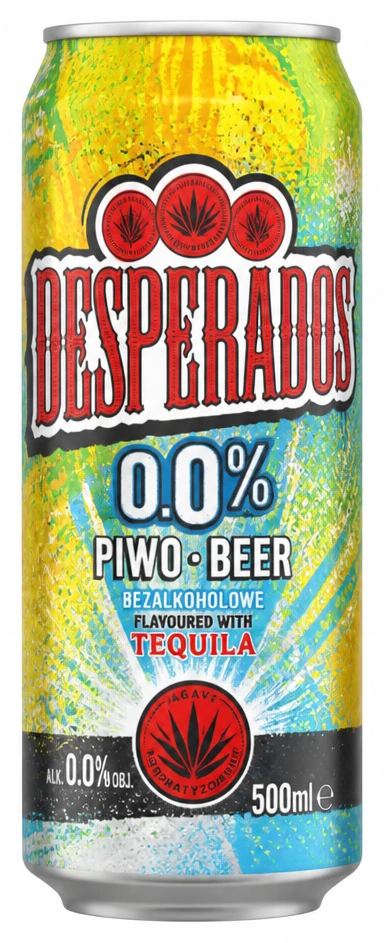 DESPERADOS Piwo 0%, 5,9% alk. różne rodzaje