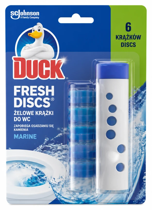 DUCK FRESH DISCS Żelowe krążki do WC