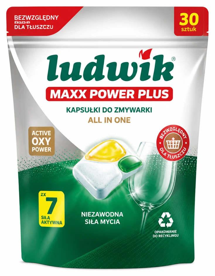 Kapsułki do zmywarki LUDWIK MAXX POWER PLUS