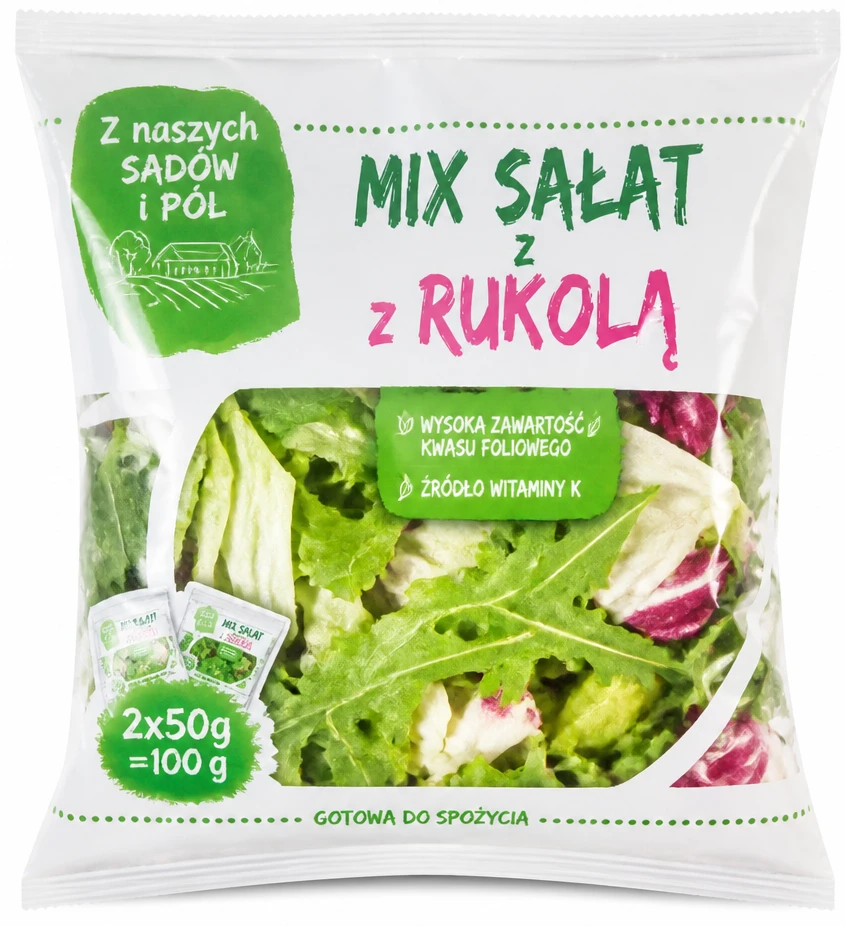 Mix sałat z rukolą