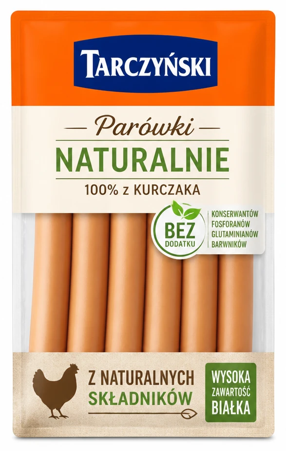 Parówki TARCZYŃSKI wybrane rodzaje