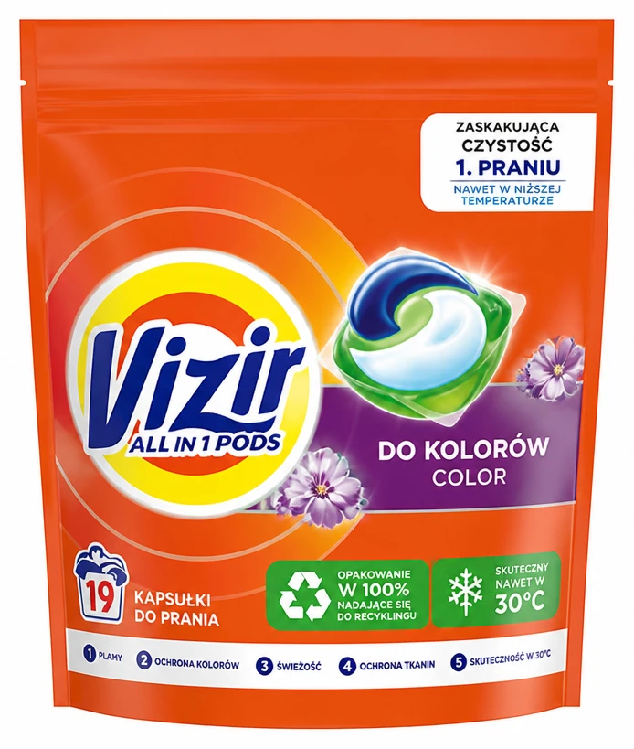Kapsułki do prania VIZIR