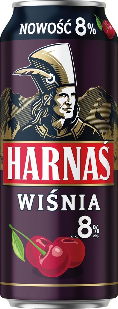 Piwo wiśnia (puszka)