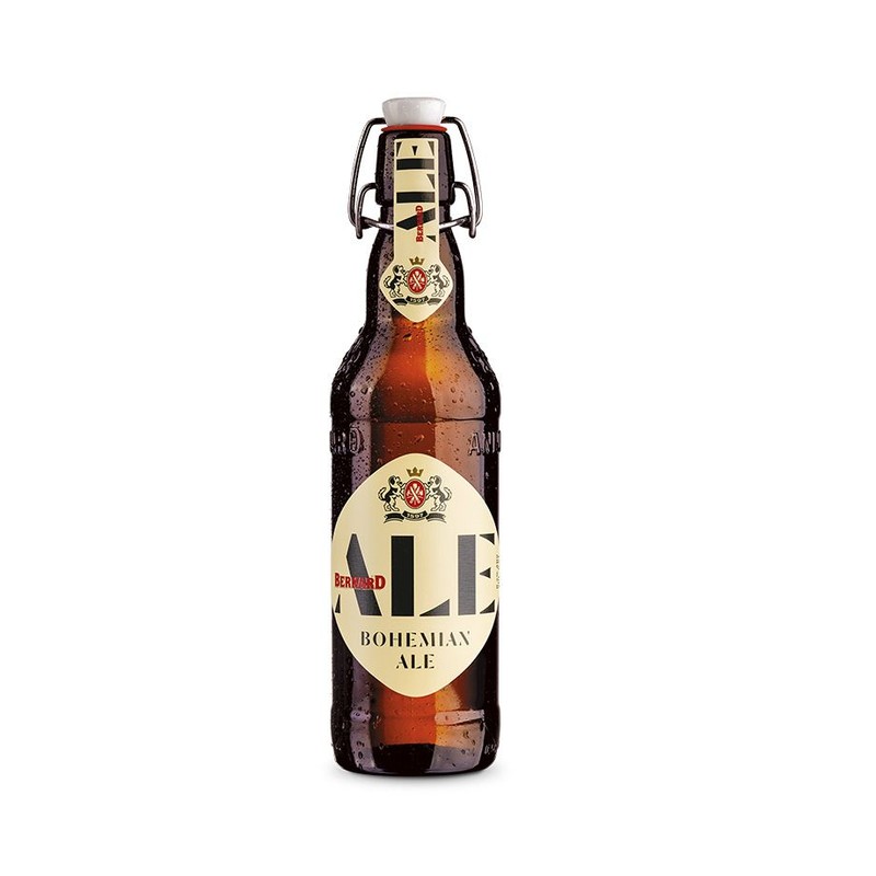 Piwo jasne ALE alk. 8,2% obj.   Bernard  500 ml