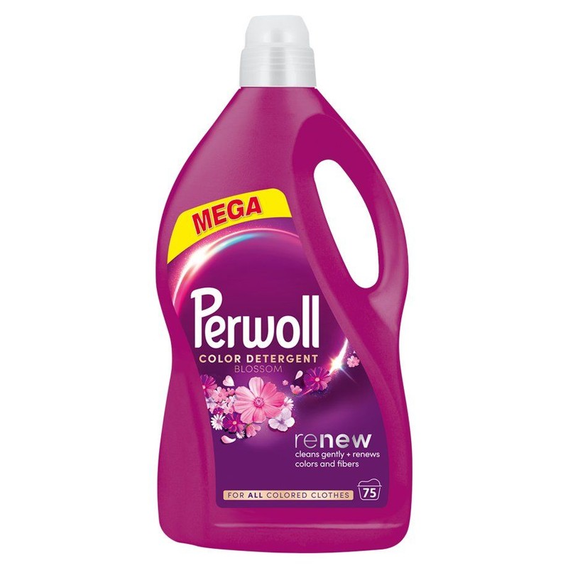 Płyn do prania ubrań kolorowych Color Detergent 75 prań Perwoll 3,75 l