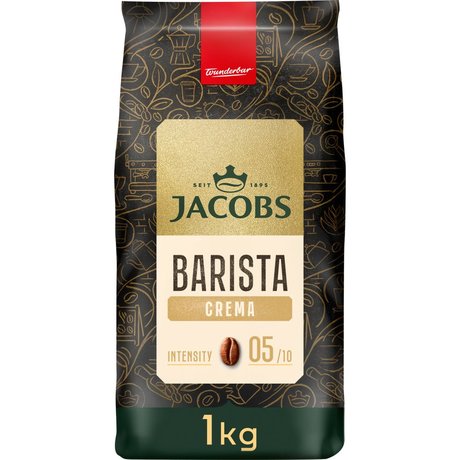 Jacobs Barista Crema Kawa ziarnista palona 1000 g