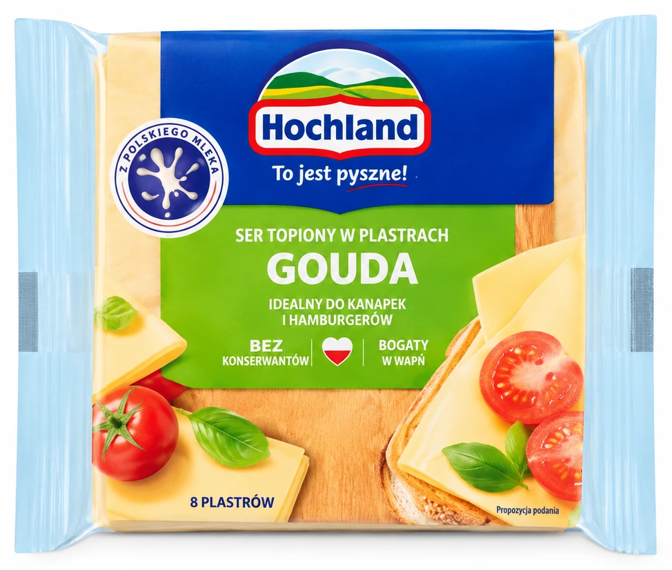 HOCHLAND Ser topiony w plastrach