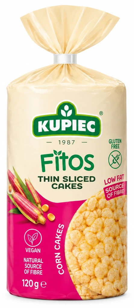 KUPIEC Wafle kukurydziane Fitos