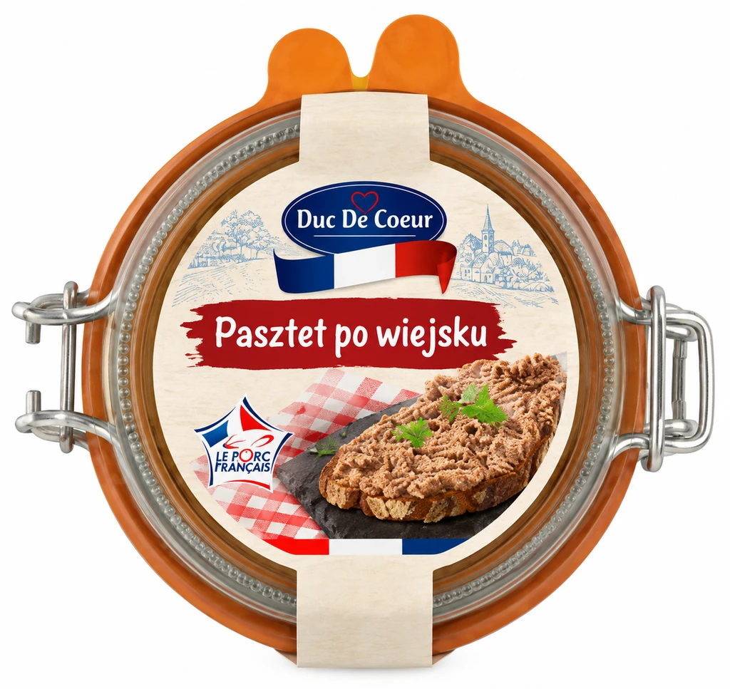 DUC DE COEUR Pasztet po wiejsku
