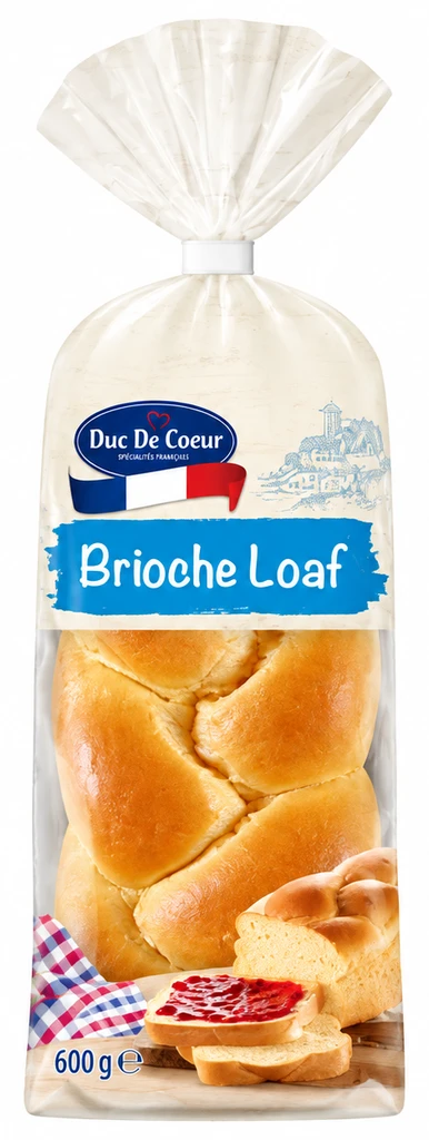 DUC DE COEUR Brioche, pieczywo drożdżowe
