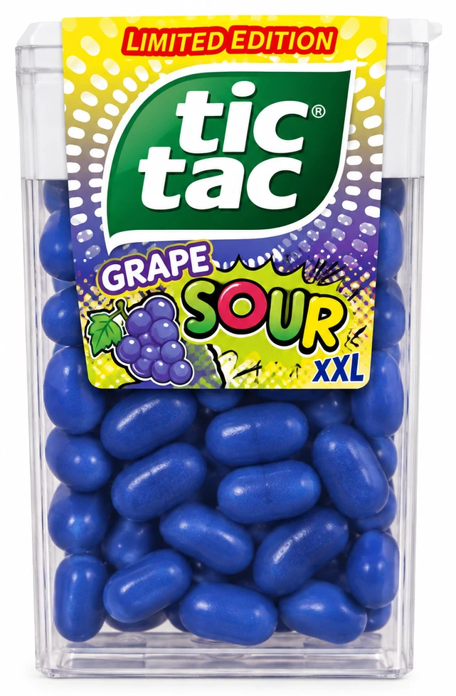 Tic Tac Grape Sour, XXL
