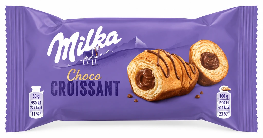 MILKA Croissant Choco
