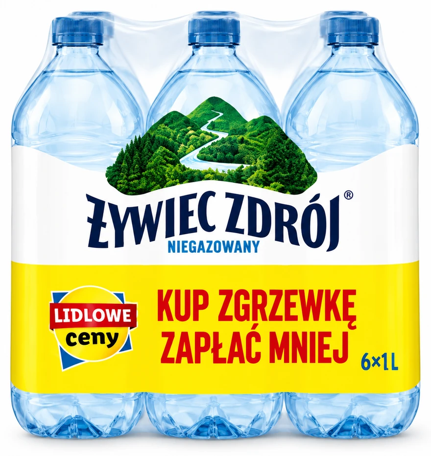 ŻYWIEC ZDRÓJ Woda źródlana niegazowana